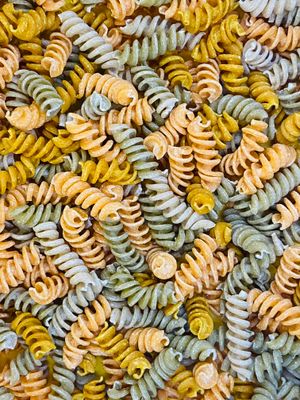 Eiernudeln Bunter Spiralen Mix 350g